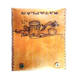 Καπνοθήκη Δερμάτινη Πυρογραφία Rateplan